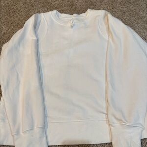 Lululemon Athletica White Sweatshirt